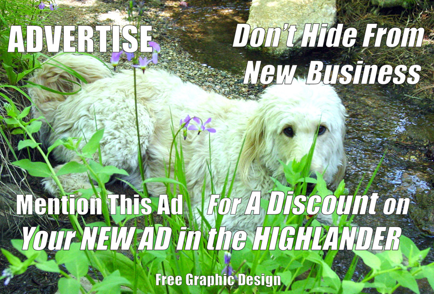 Advertise with the Highlander Monthly